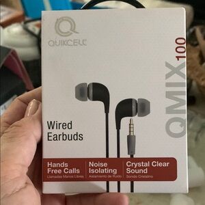 Black Wired Earbuds with Superior Sound Quality and Comfort
